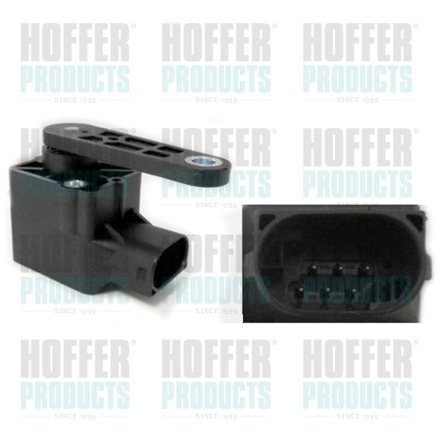 Sensor, headlight levelling - HOF3800001 HOFFER - 0105427717, A0105427717, 0901137