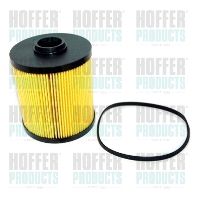 Kraftstofffilter - HOF4300 HOFFER - 51125030037, A6110900552, A6110900652
