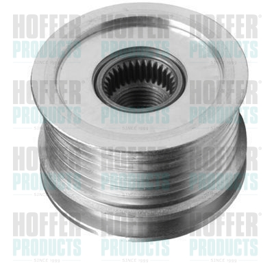 Alternator Freewheel Clutch - HOF45009 HOFFER - 028903026A*, 028903028L, 335151