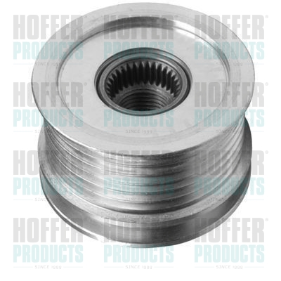 Alternator Freewheel Clutch - HOF45027 HOFFER - 038903023P*, 07K903023A, 07K903119A