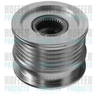 Alternator Freewheel Clutch - HOF45033 HOFFER - 1661550215, 335431, 0111548202*