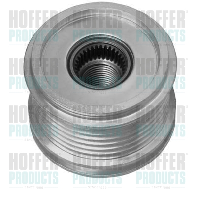 Alternator Freewheel Clutch - HOF45040 HOFFER - 2711540202*, 335681, A2711540202*