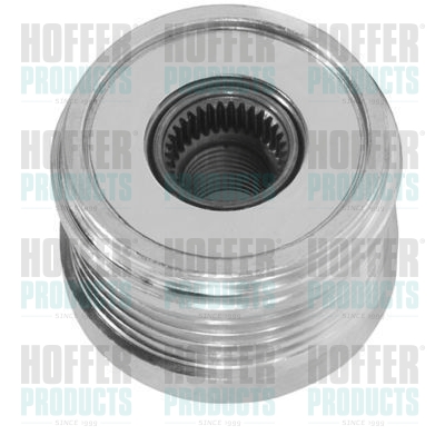Alternator Freewheel Clutch - HOF45069 HOFFER - 353161, 7701476465, 8200113636