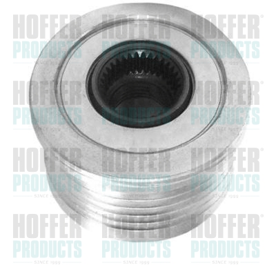 Alternator Freewheel Clutch - HOF45078 HOFFER - 353091, 8200229907*, 141410