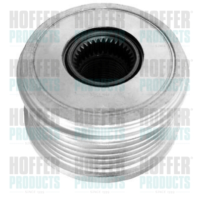 Alternator Freewheel Clutch - HOF45079 HOFFER - 12759596, 353571, 51854901