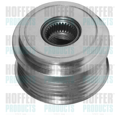 Alternator Freewheel Clutch - HOF45089 HOFFER - 098056439*, 14170, 353281