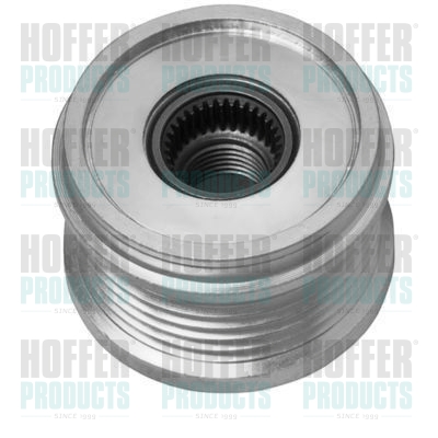 Alternator Freewheel Clutch - HOF45090 HOFFER - 353311, 3S6T10300AA*, Y40118300*