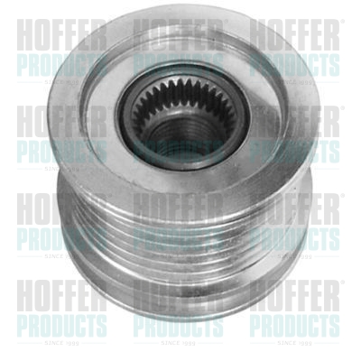 Alternator Freewheel Clutch - HOF45095 HOFFER - 03C903023B*, 045903023DX, 045903119A