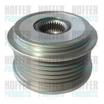 Alternator Freewheel Clutch - HOF45142 HOFFER - 353841, 5702L2*, 77364082