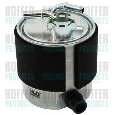 Palivový filtr - HOF4870 HOFFER - 16400JX52C, 16400JY00A, 16400JY09D