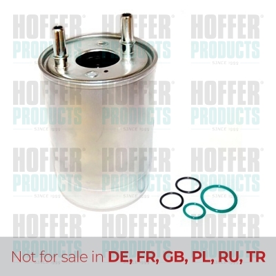Palivový filtr - HOF4981 HOFFER - 15411-80KA0-000, 164007857R, 15411-80KA0