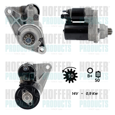 HOFH5010302G, Starter, HOFFER, 02T911023D, 2T911023D, 2T911023Q, 02T911023E, 2T911023G, 2T911023GX, 02T911023G, 02T911023GX, 02T911023Q, 0001120400, 063521204000, 101282, 113515, 20401831BN, 220124A, 25-3131, 300.559.102, 3016, 32613R, 42020780, 471280780, 5010302G, 6010138.0, CS1282, CST10138, D7ES6, H5010302G, LRS01610, S0686S, S12-0176