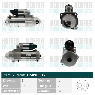 HOFH5010505, Anlasser, Starter, HOFFER, 3691576M91, 4897223, 504036476, 7700068173, 87318375, 3670185M92, 500389864, 84151331, 0001230022, 11090159, 114050, 19793, 19793N, 254306, 471280611, 5010505, 8003, 8080308F, AZF4535, CST21114KS, DRS0365, H5010505, LRS02446, S0302, S12-0663, S12BH0663A2, 254118, 8256, 861092, CST21114GS