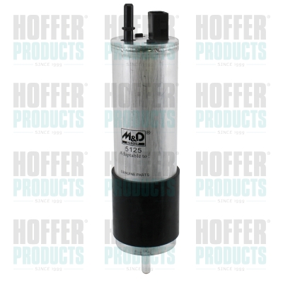 Kraftstofffilter - HOF5125 HOFFER - 31669472, 31478692, 31669471