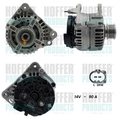 HOFH5510050G, Alternator, HOFFER, 038903018P, 038903023R, 038903024D, RM6M2-110346-BA, 038903018PX, 038903023L, 038903024A, 98VW-10300-CA, 1100711, 1253623, 1580264, 1580266, 3M21-10300-AA, 6M21-10346-BA, 0986043787, 114789, 13852R-6G, 2010243, 210231, 2542245, 28-2985, 301446RIV, 305.518.090.210, 32041490, 471291006, 4969, 5510050G, 56849, 63533250, 71-0284