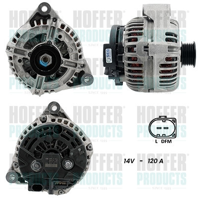 HOFH5510489G, Alternator, HOFFER, 5097755AA, A131548102, A111546402, K05097755AA, 05097755AA, A0131548102, 0131548102, 111546402, 111549102, 131548102, 0111546402, 0111549102, A111549102, A0111546402, A0111549102, 0986047547, 113302, 13884N, 2015252, 20179252OE, 209214, 28-5507, 301872RI, 32042570, 4068, 471291036, 5510489G, 555.532.120.770, 57017, 8EL012426191