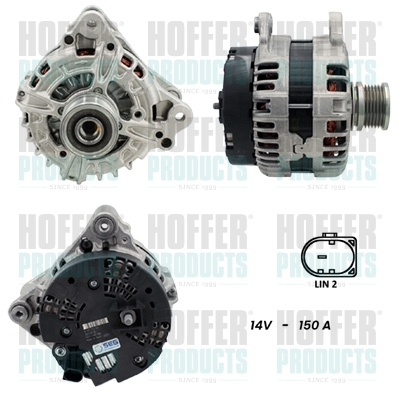 HOFH5510540G, Alternator, HOFFER, 03L903017, 03L903017EX, 04L903017, 04L903017E, 03L903017E, 04L903017D, 03L903017X, 0125711108, 115901, 12090703, 12201444, 20101825OE, 2010528.1, 205555150, 20836N, 2115051502, 286855, 4107, 440896, 471291040, 5510540G, 554224RI, 57539, A0576, A12-0242, A12BH0242, AEK3745, CAL10528KS, CGB-11034, DRA1107