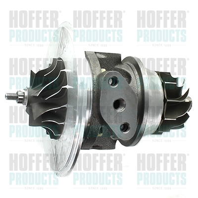 Core assembly, turbocharger - HOF65001002 HOFFER - 46234219*, 7662974*, 431370435