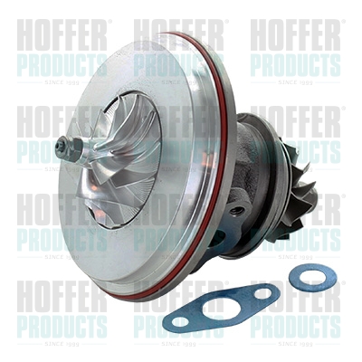 Core assembly, turbocharger - HOF65001175 HOFFER - 03L145701R*, 03L145715KX*, 03L145715LV*