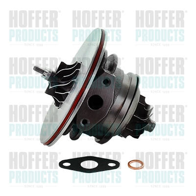 Core assembly, turbocharger - HOF65001265 HOFFER - 045253019D*, 045253019DV405*, 045253019FX*