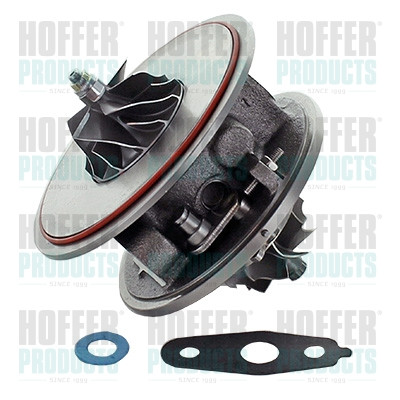 Core assembly, turbocharger - HOF65001422 HOFFER - 17201-51021*, 17201-51020*, 431370851