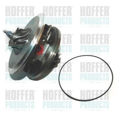 HOF6500264, Core assembly, turbocharger, HOFFER, 9.0529.20.1.0071-02*, 9.0529.20.1.0071-04*, 90529201007106*, 062145701A*, 062145701AX*, 1000-010-324-0001, 431370221, 47.264, 60264, 6500264, 721204-9001*, CCH73055GS, SCH73055.0, 1000-010-324, 721204*, CCH73055AS, SCH73055, 721204-5001S*, CCH73055, SCH73055.1, 721204-9001S*, CCH73055KS, SCH73055.7, 721204-1*, 721204-5001*, 721204-0001*