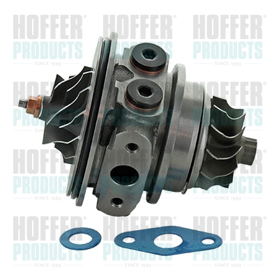 Core assembly, turbocharger - HOF6500484 HOFFER - MR188347*, MR340961*, MR355230*