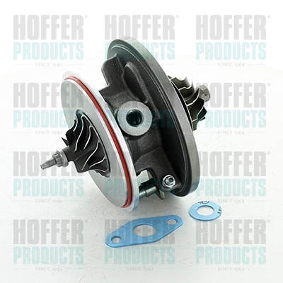 HOF6500486, Core assembly, turbocharger, HOFFER, 28201-2A000*, 100-00327-500, 431370898, 47.486, 60486, 6500486, 734598-5001*, CCH78035, SCH78035.0, 734598-9005*, CCH78035AS, SCH78035.1, 734598-9003*, CCH78035GS, SCH78035.7, 734598-9001*, CCH78035KS, SCH78035, 734598-9005S*, 734598-9003S*, 734598-9001S*, 734598-5003*, 734598-5005*, 734598-0001*, 734598-0003*, 734598-0005*, 734598-1*, 734598-3*, 734598-5*, 734598-5001S*