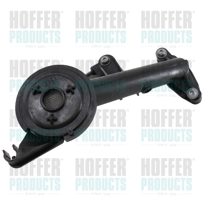 Suction Pipe, oil pump - HOFH62001 HOFFER - 1018.66, 11417805989, 1483825