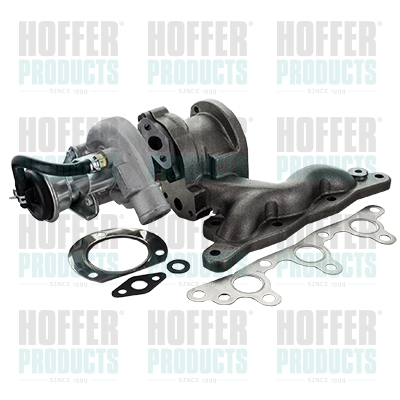 Charger, charging (supercharged/turbocharged) - HOF6900022 HOFFER - A6600960099, A6600960199, 0011790V001000000