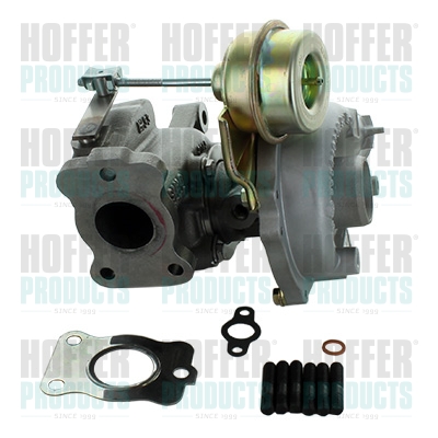 Charger, charging (supercharged/turbocharged) - HOF6900198 HOFFER - 0375E4, 5038922, 9640168280