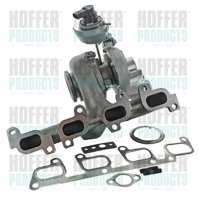 Charger, charging (supercharged/turbocharged) - HOF6900210 HOFFER - 03L253016, 03L253016T, 03L253016TX