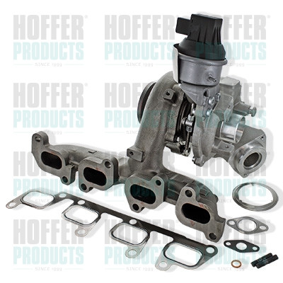 Charger, charging (supercharged/turbocharged) - HOF6900216 HOFFER - 03L253056P, 03L253056PX, 03L253056PV