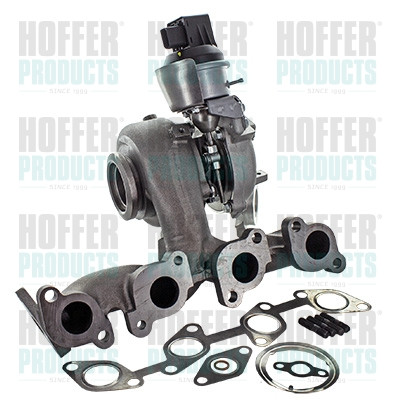 Charger, charging (supercharged/turbocharged) - HOF6900230 HOFFER - 03L253010C, 03L253016F, 03L253019F
