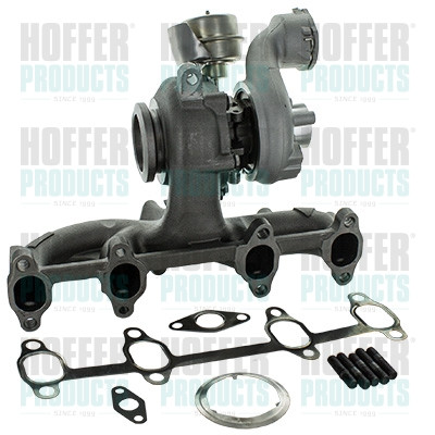 Charger, charging (supercharged/turbocharged) - HOF6900246 HOFFER - 038253010C, 038253010CX, 038253056M
