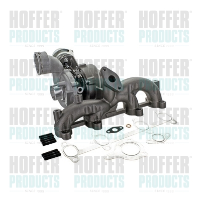 Charger, charging (supercharged/turbocharged) - HOF6900547 HOFFER - 038253016D, 038253016GV510, 038253016DV