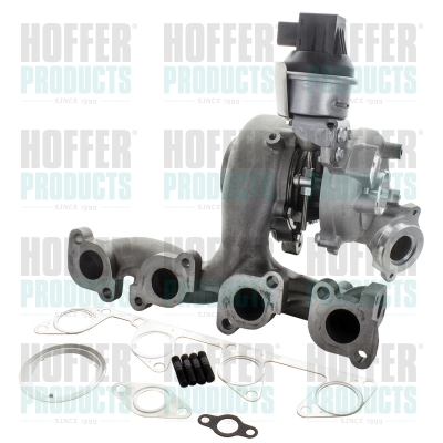 Charger, charging (supercharged/turbocharged) - HOF6900640 HOFFER - 03L253010X, 03L253019E, 03L253019EX