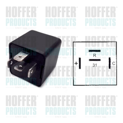 Flasher Unit - HOFH7242001 HOFFER - 257309X100, 6323.21, 7595406