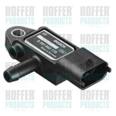 Senzor, tlak výfukového plynu - HOF7472250 HOFFER - 16953, 1859079J50, 51792301