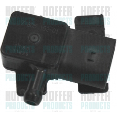 Sensor, Abgasdruck - HOF7472258 HOFFER - 13627805152, 137417, 7805152