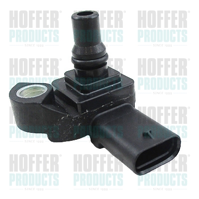 Sensor, intake manifold pressure - HOF74723047 HOFFER - 13627636936, 13628637898, 7636936