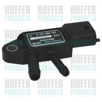 Sensor, Abgasdruck - HOF7472305 HOFFER - 16959, 1859068L50000, 504372730