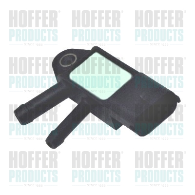 Sensor, Abgasdruck - HOF7472314 HOFFER - 1859067JB0000, 22771JG70A, 22771JG70AEW