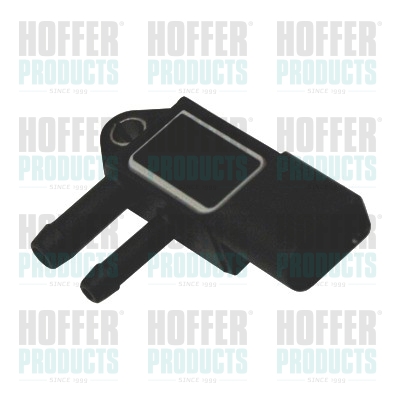 Sensor, Abgasdruck - HOF7472316E HOFFER - 059906051A, 07Z906051B, 16903