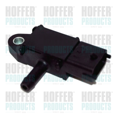Senzor, tlak výfukového plynu - HOF7472339 HOFFER - 55566186, 862040, 0862040