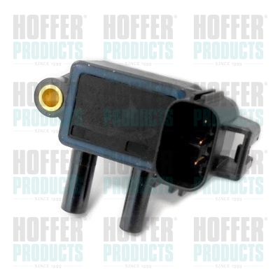 Senzor, tlak výfukového plynu - HOF7472393 HOFFER - 137414, 14040117, 31319635