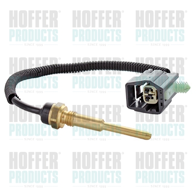 Sensor, coolant temperature - HOF7472425 HOFFER - 1742834, LR039220, 1710157