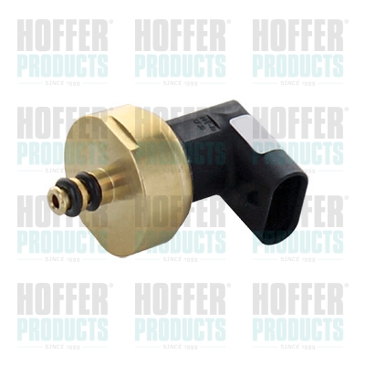 Sensor, fuel pressure - HOF74725007 HOFFER - A0009051100, 0009051100, A0035427518