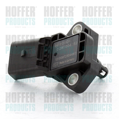 Sensor, Ansauglufttemperatur - HOF7472507 HOFFER - 03P906081, 0281006152, 0906148