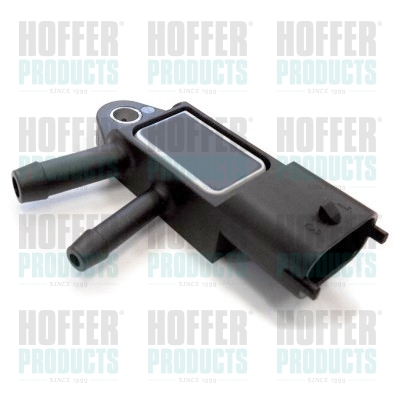 Sensor, exhaust pressure - HOF7472551E HOFFER - 6711590058, A6711590058, 0281006079